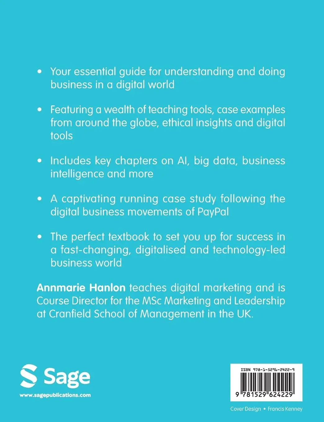 Rückseite: 9781529624229 | Digital Business | Strategy, Management &amp; Transformation | Hanlon