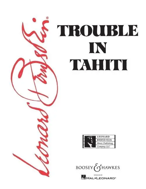 Cover: 9781617804229 | Trouble in Tahiti | Opera in Seven Scenes | Leonard Bernstein | Buch