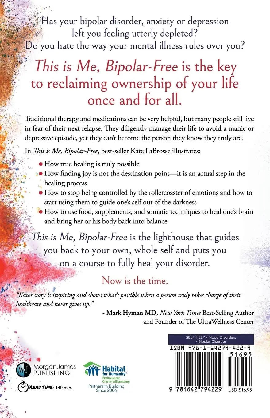 Rückseite: 9781642794229 | This is Me, Bipolar-Free | Kate Labrosse | Taschenbuch | Englisch