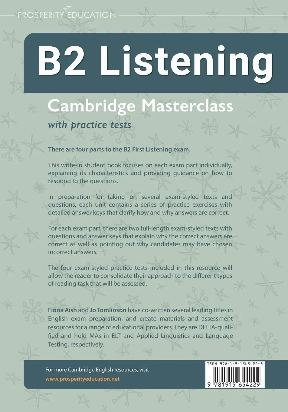 Rückseite: 9781915654229 | B2 Listening | Cambridge Masterclass with practice tests | Taschenbuch