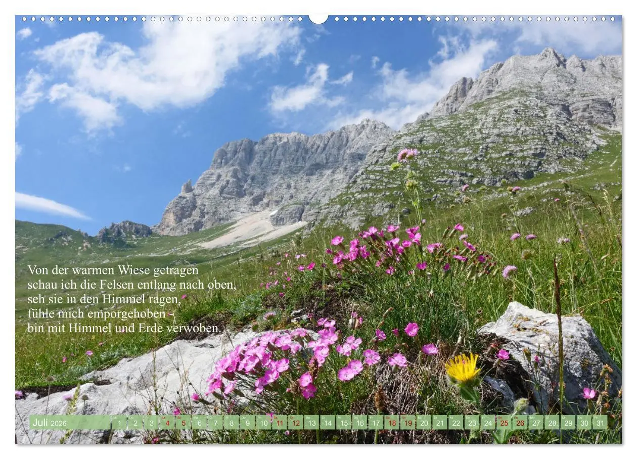 Bild: 9783457534229 | Naturschönheiten und Poesie in Kärnten und Umgebung (Wandkalender...