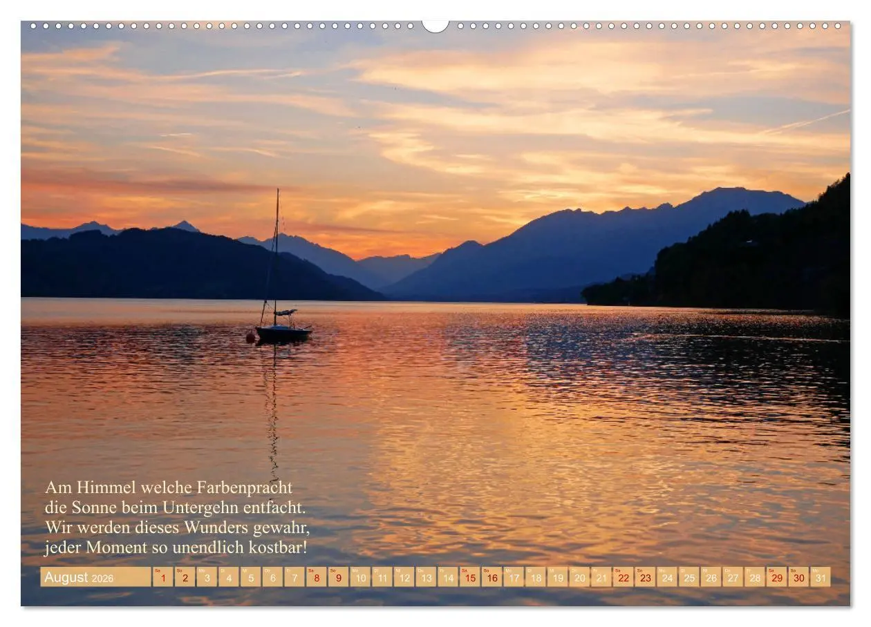 Bild: 9783457534229 | Naturschönheiten und Poesie in Kärnten und Umgebung (Wandkalender...