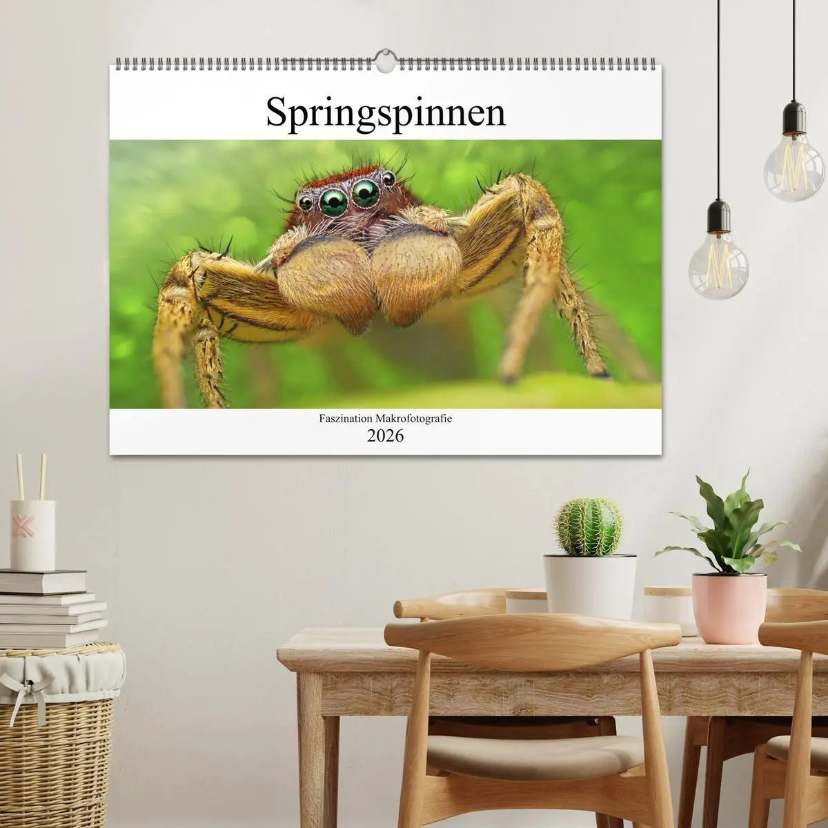 Bild: 9783457844229 | Faszination Makrofotografie: Springspinnen (Wandkalender 2026 DIN...