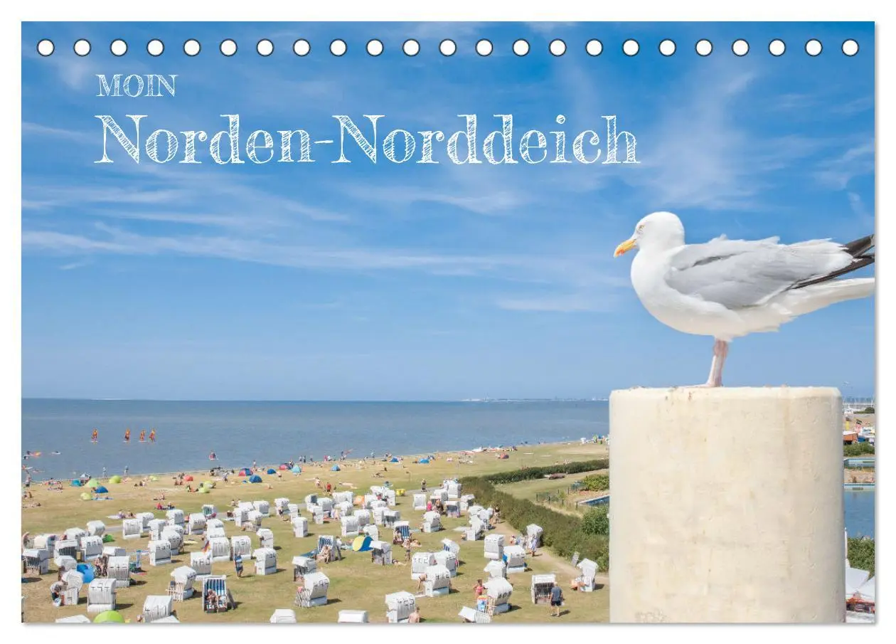 Cover: 9783457914229 | Moin Norden-Norddeich (Tischkalender 2026 DIN A5 quer), CALVENDO...