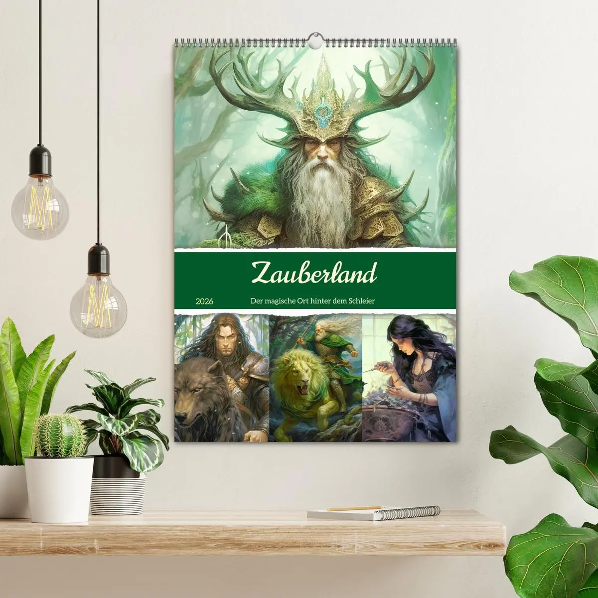 Bild: 9783516314229 | Zauberland. Der magische Ort hinter dem Schleier (Wandkalender 2026...