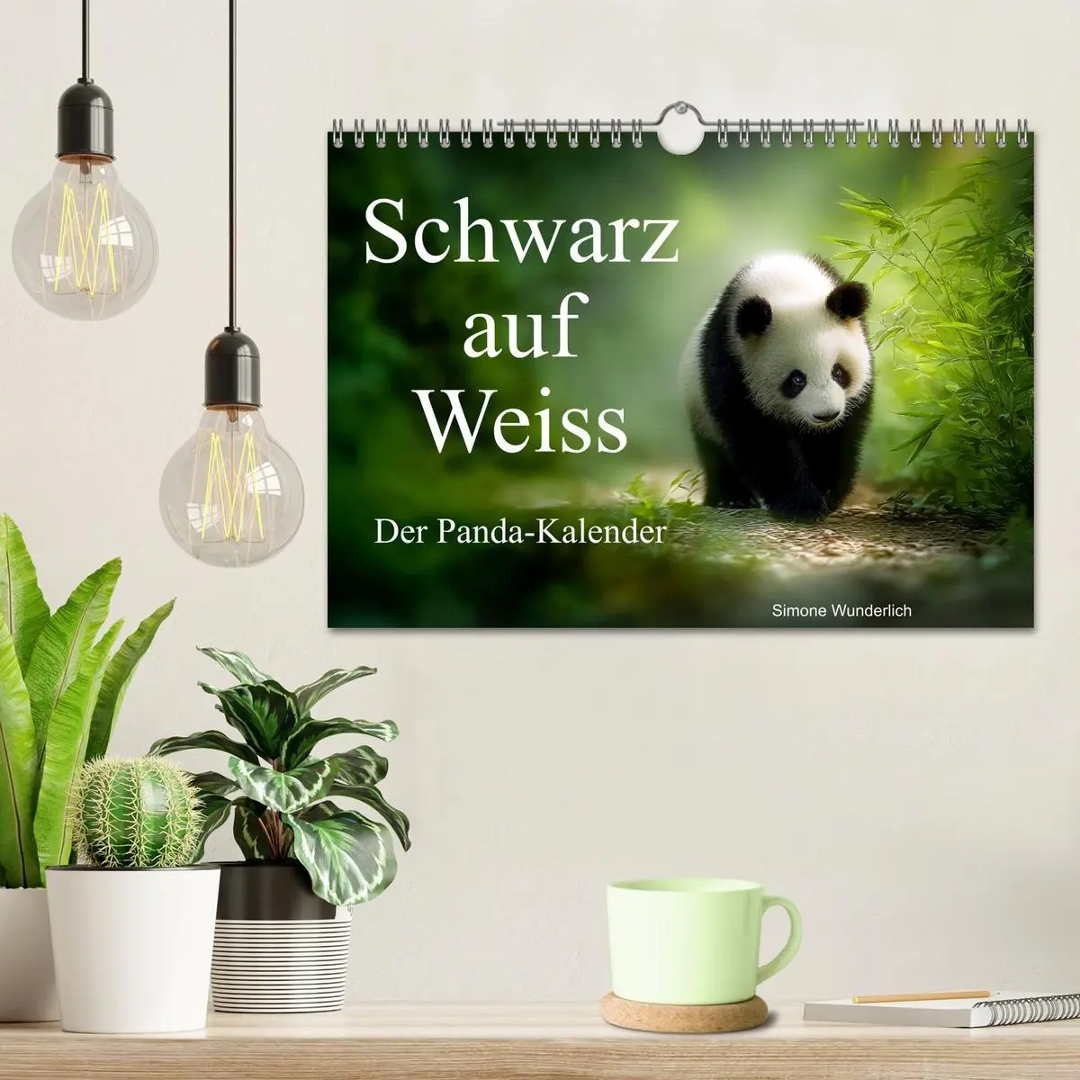 Bild: 9783516934229 | Schwarz auf Weiß - Der Panda-Kalender (Wandkalender 2027 DIN A4...