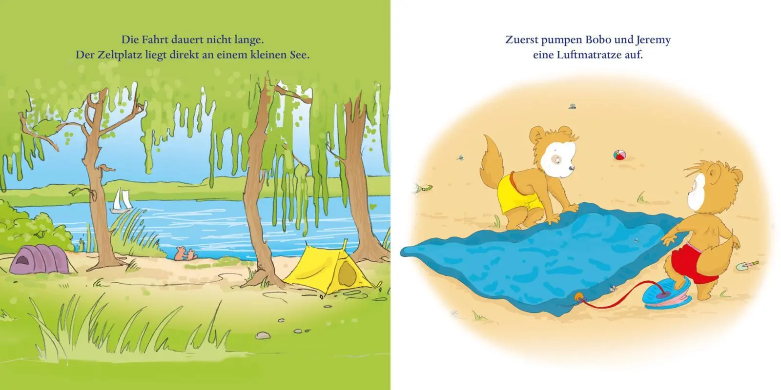 Bild: 9783551034229 | Maxi Pixi 503: Bobo Siebenschläfer. Ein Tag am See | Osterwalder