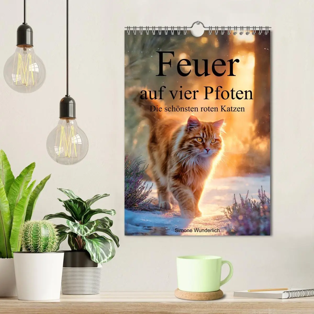 Bild: 9783594394229 | Feuer auf vier Pfoten - Die schönsten roten Katzen (Wandkalender...