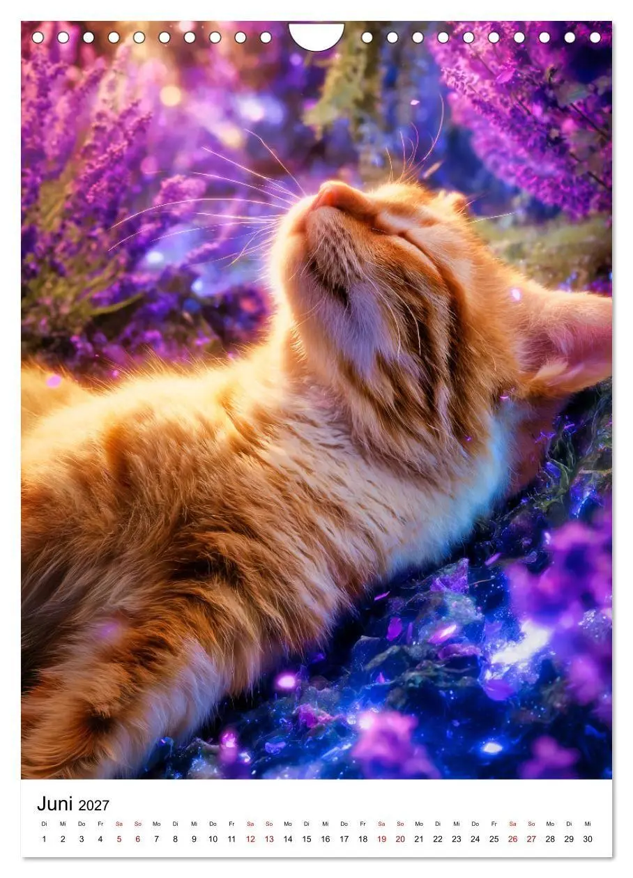 Bild: 9783594394229 | Feuer auf vier Pfoten - Die schönsten roten Katzen (Wandkalender...