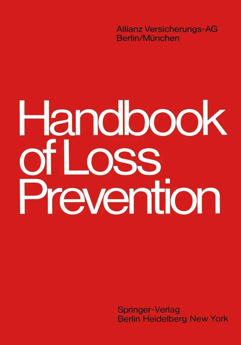 Cover: 9783642664229 | Handbook of Loss Prevention | Allianz-Versicherungs-Ag | Taschenbuch