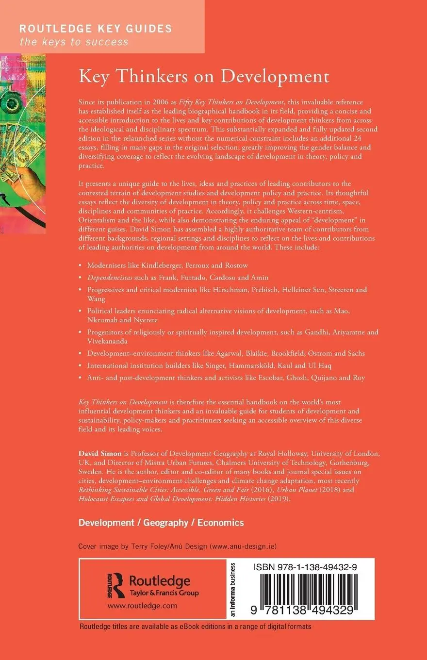 Rückseite: 9781138494329 | Key Thinkers on Development | David Simon | Taschenbuch | Englisch