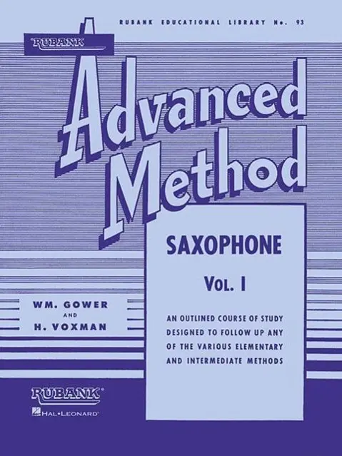 Cover: 9781423444329 | Rubank Advanced Method - Saxophone Vol. 1 (Rubank Educational...