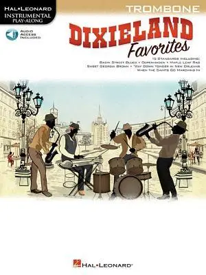 Cover: 9781540024329 | Dixieland Favorites - Instrumental Play-Along Trombone (Book/Online...