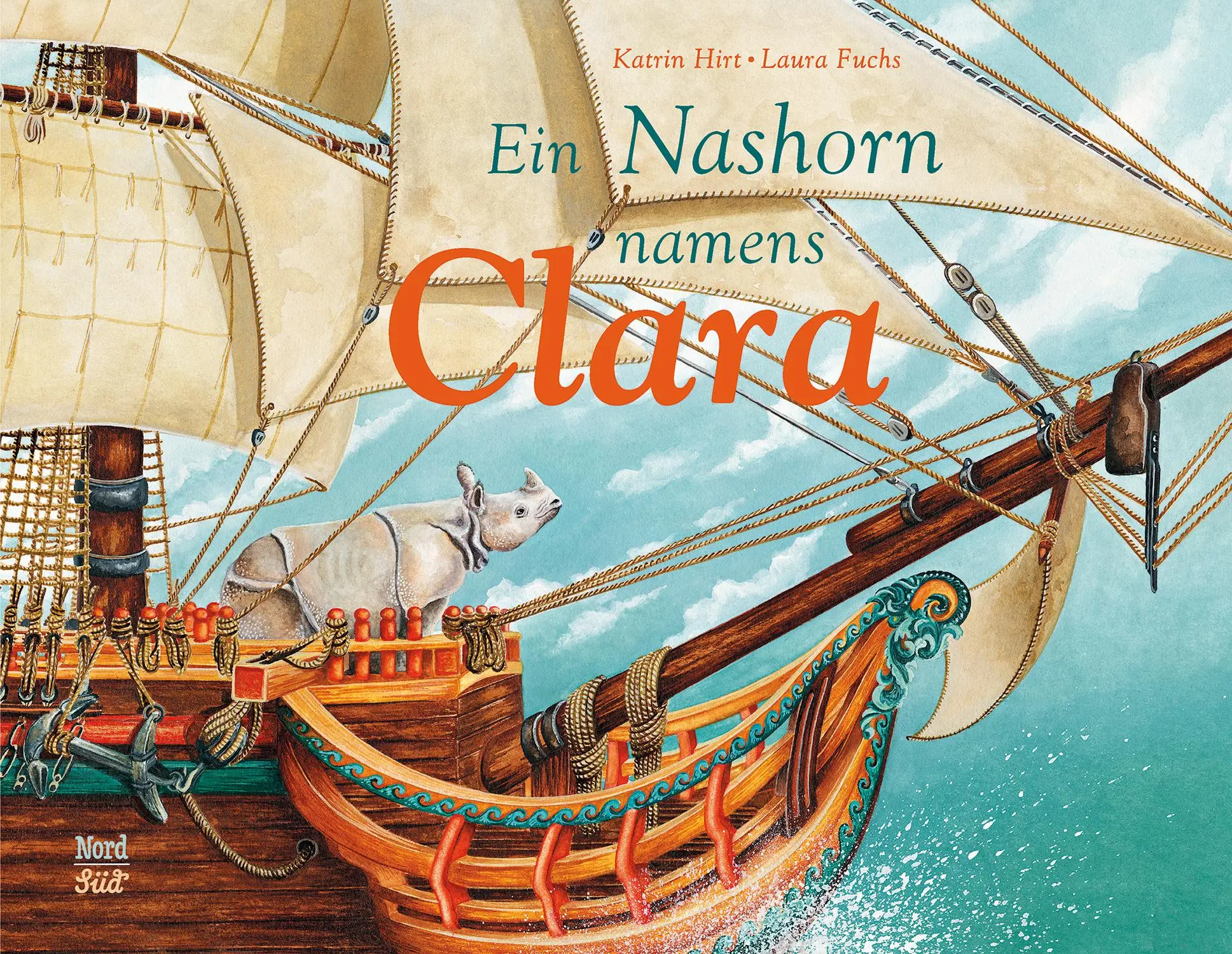 Cover: 9783314104329 | Ein Nashorn namens Clara | Katrin Hirt | Buch | 48 S. | Deutsch | 2019