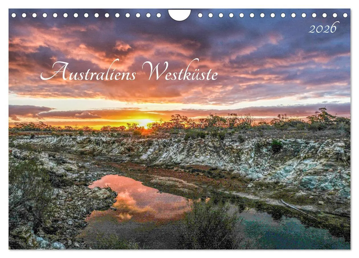 Cover: 9783457834329 | Australiens Westküste (Wandkalender 2026 DIN A4 quer), CALVENDO...