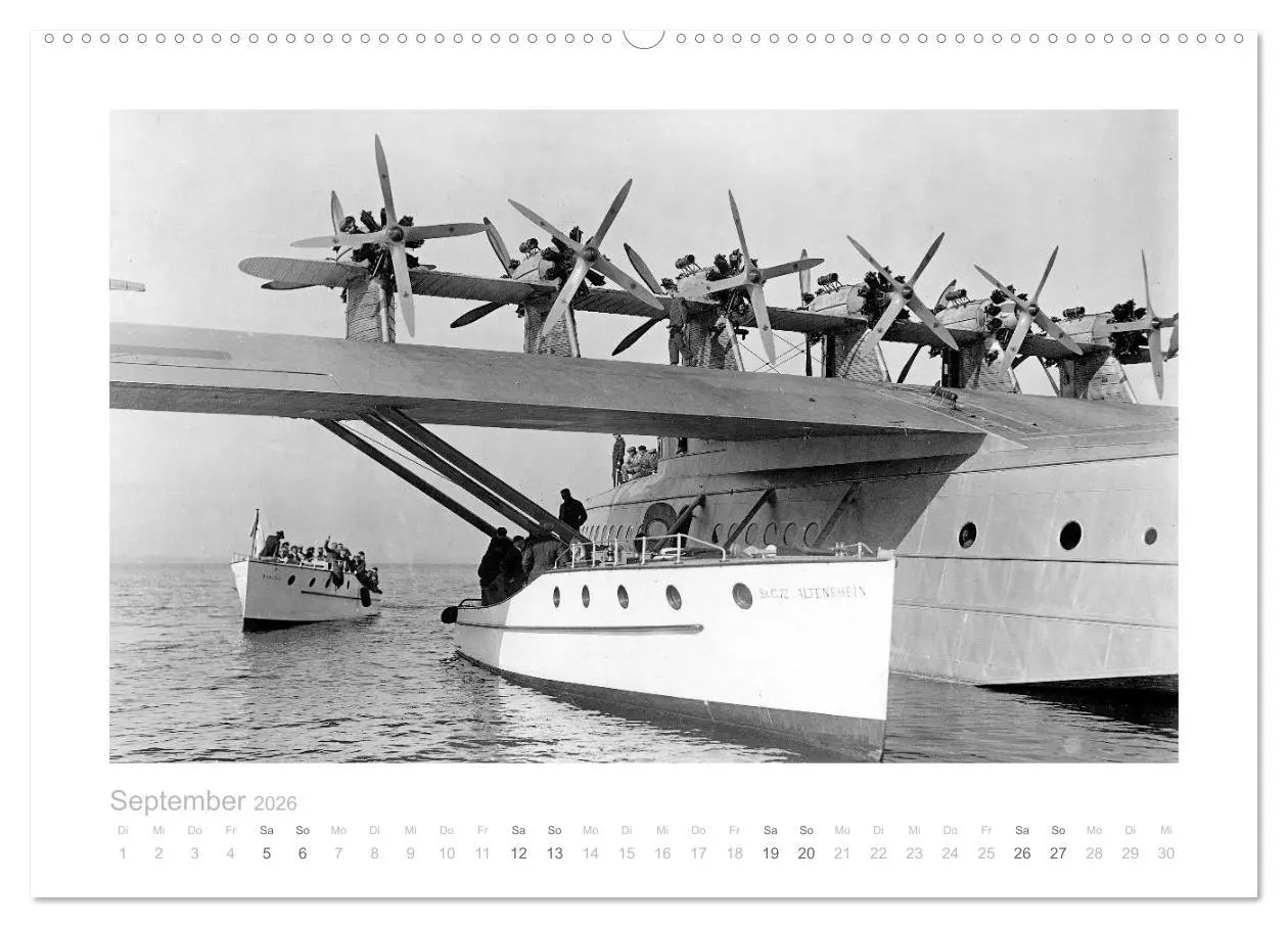 Bild: 9783457904329 | Reise mit dem Flugschiff - Dornier (Wandkalender 2026 DIN A2 quer),...
