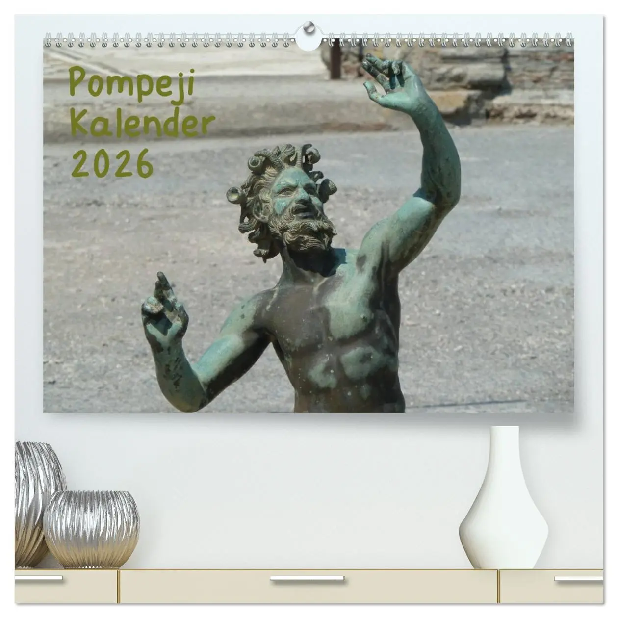 Cover: 9783516234329 | Pompeji-Kalender (hochwertiger Premium Wandkalender 2026 DIN A2...