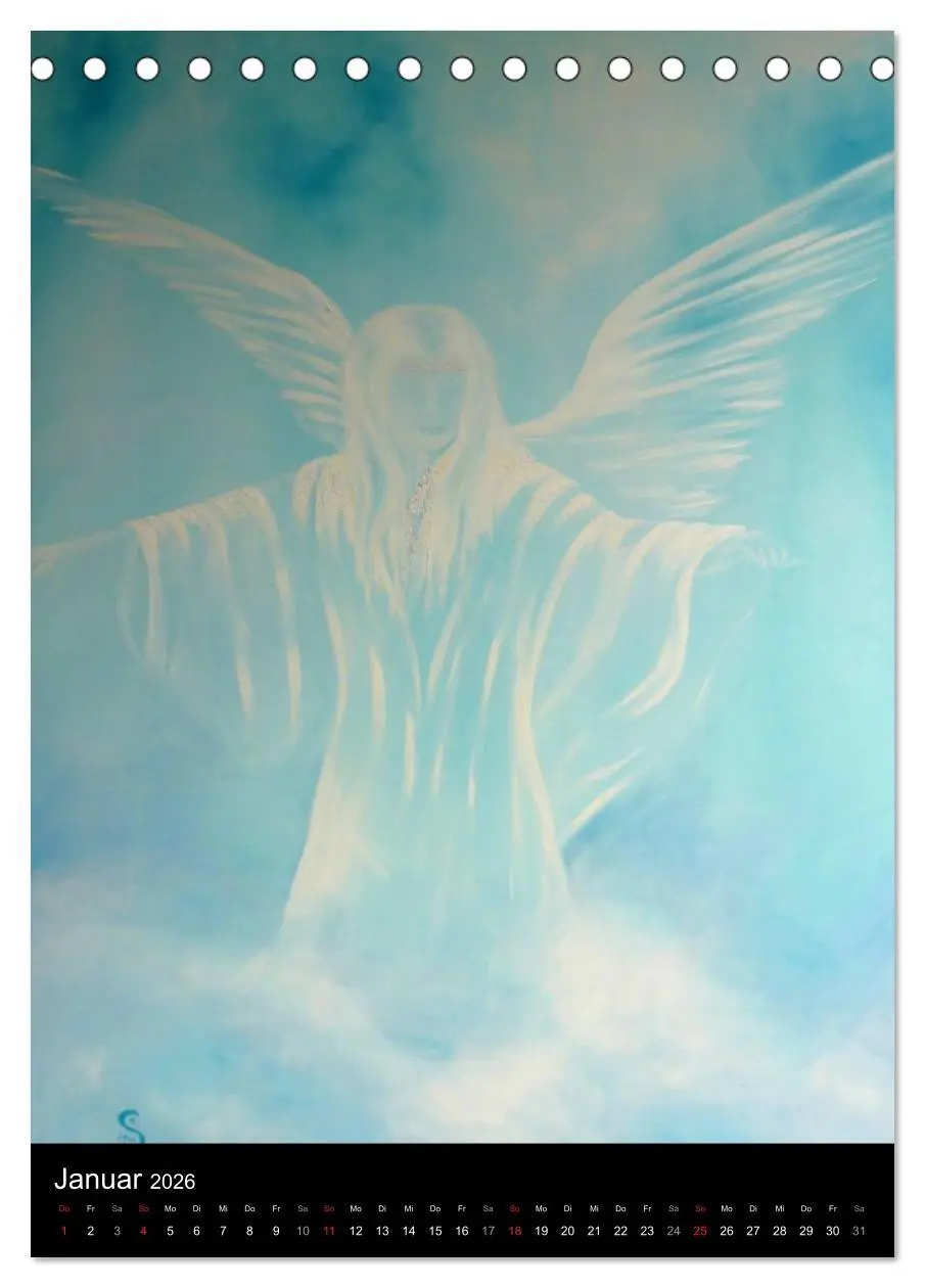 Bild: 9783516474329 | Engel, Feen und Elfen (Tischkalender 2026 DIN A5 hoch), CALVENDO...