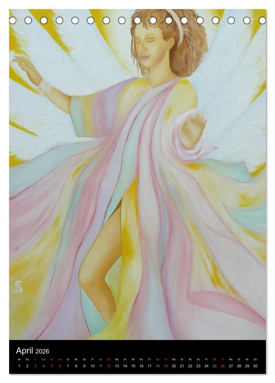 Bild: 9783516474329 | Engel, Feen und Elfen (Tischkalender 2026 DIN A5 hoch), CALVENDO...