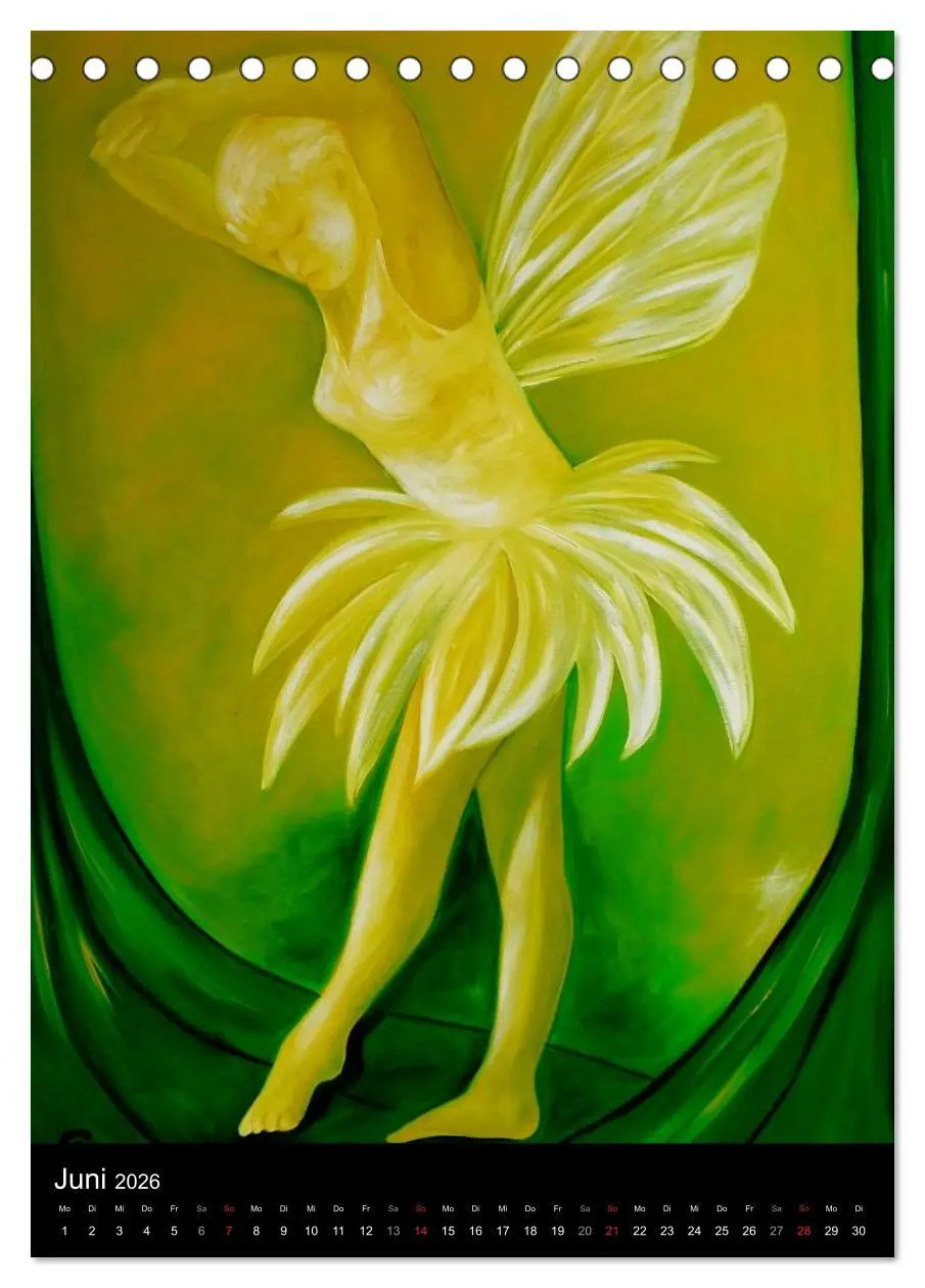 Bild: 9783516474329 | Engel, Feen und Elfen (Tischkalender 2026 DIN A5 hoch), CALVENDO...