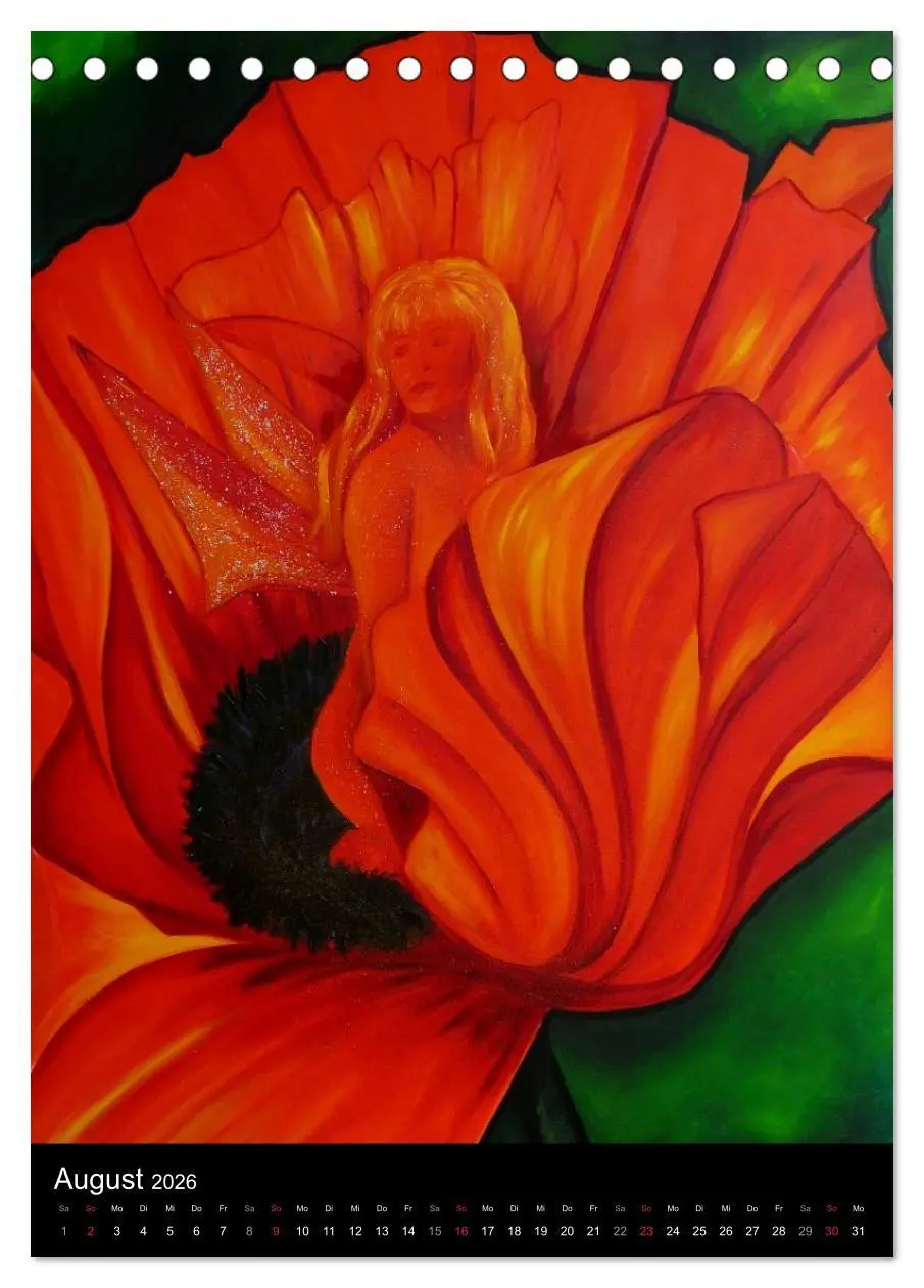 Bild: 9783516474329 | Engel, Feen und Elfen (Tischkalender 2026 DIN A5 hoch), CALVENDO...