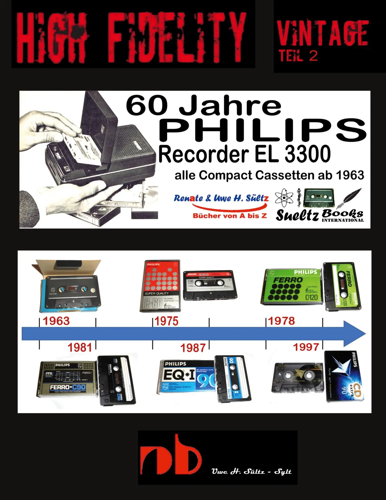 Cover: 9783757804329 | 60 Jahre PHILIPS Recorder EL 3300 - alle Compact Cassetten ab 1963