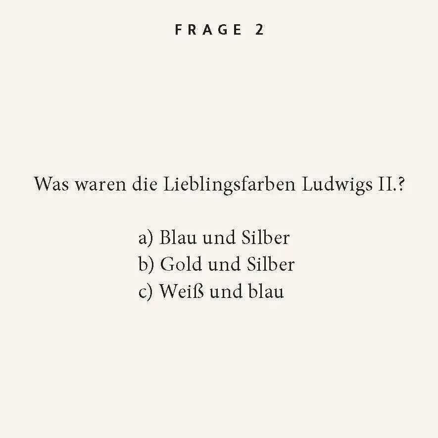 Bild: 9783899784329 | Ludwig II.-Quiz | 100 Fragen und Antworten (Neuauflage) | Rupp Doinet