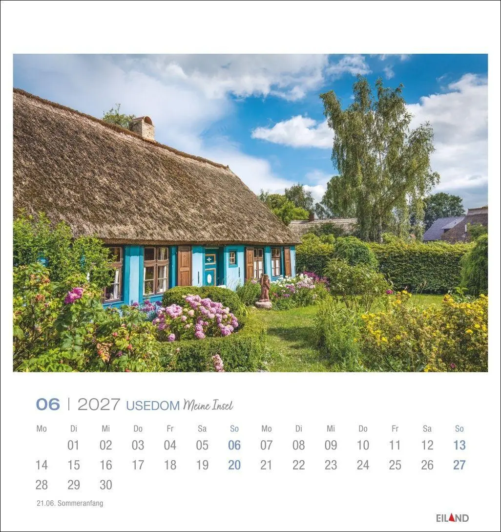 Bild: 9783964024329 | Usedom Postkartenkalender 2027 - Meine Insel | Eiland | Kalender