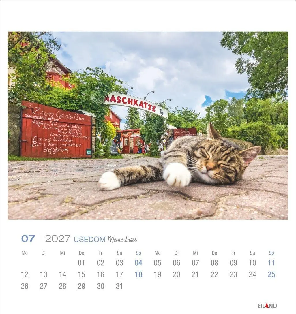 Bild: 9783964024329 | Usedom Postkartenkalender 2027 - Meine Insel | Eiland | Kalender
