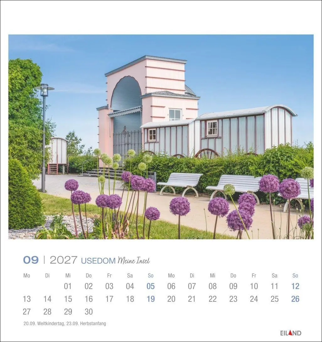Bild: 9783964024329 | Usedom Postkartenkalender 2027 - Meine Insel | Eiland | Kalender
