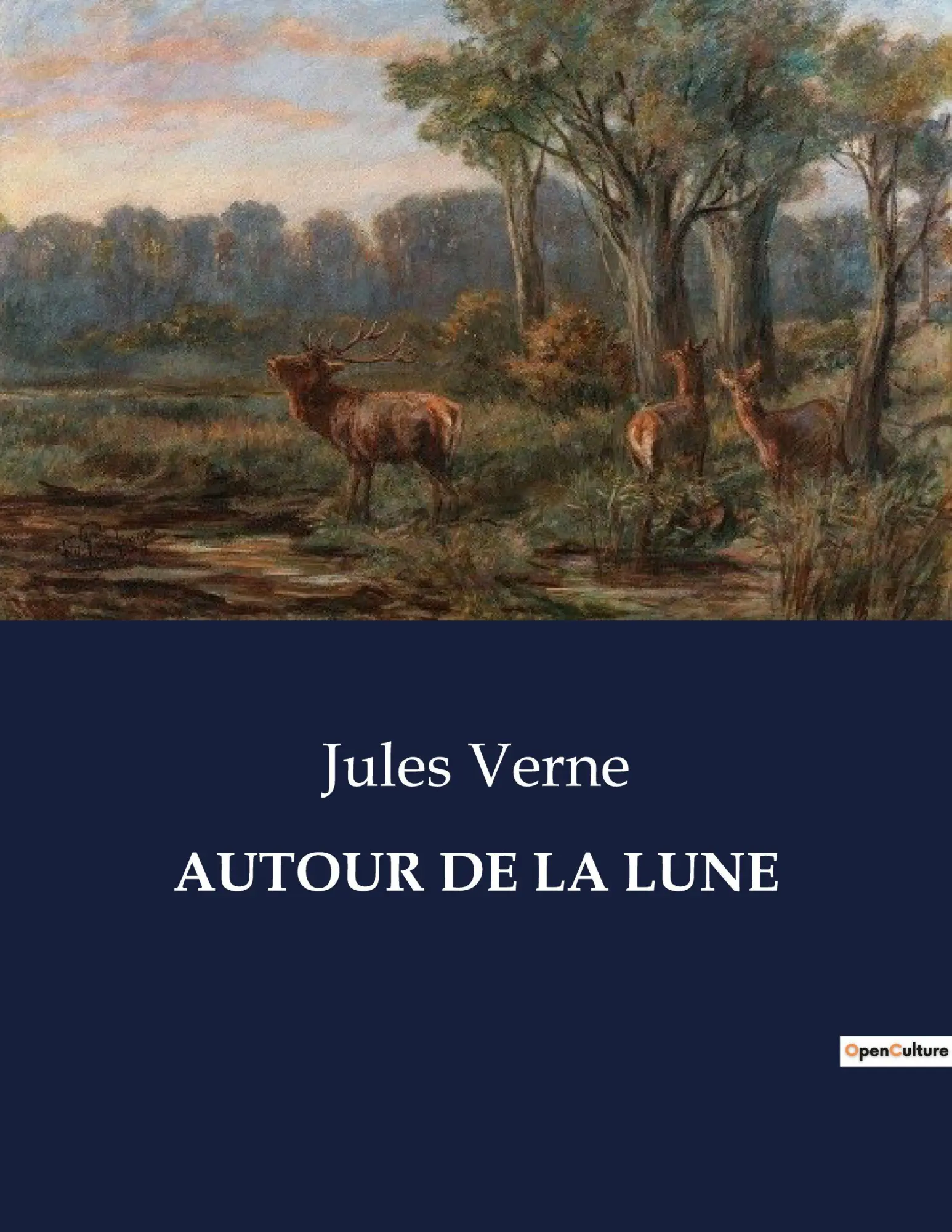 Cover: 9791041814329 | AUTOUR DE LA LUNE | Un voyage extraordinaire vers la Lune | Verne