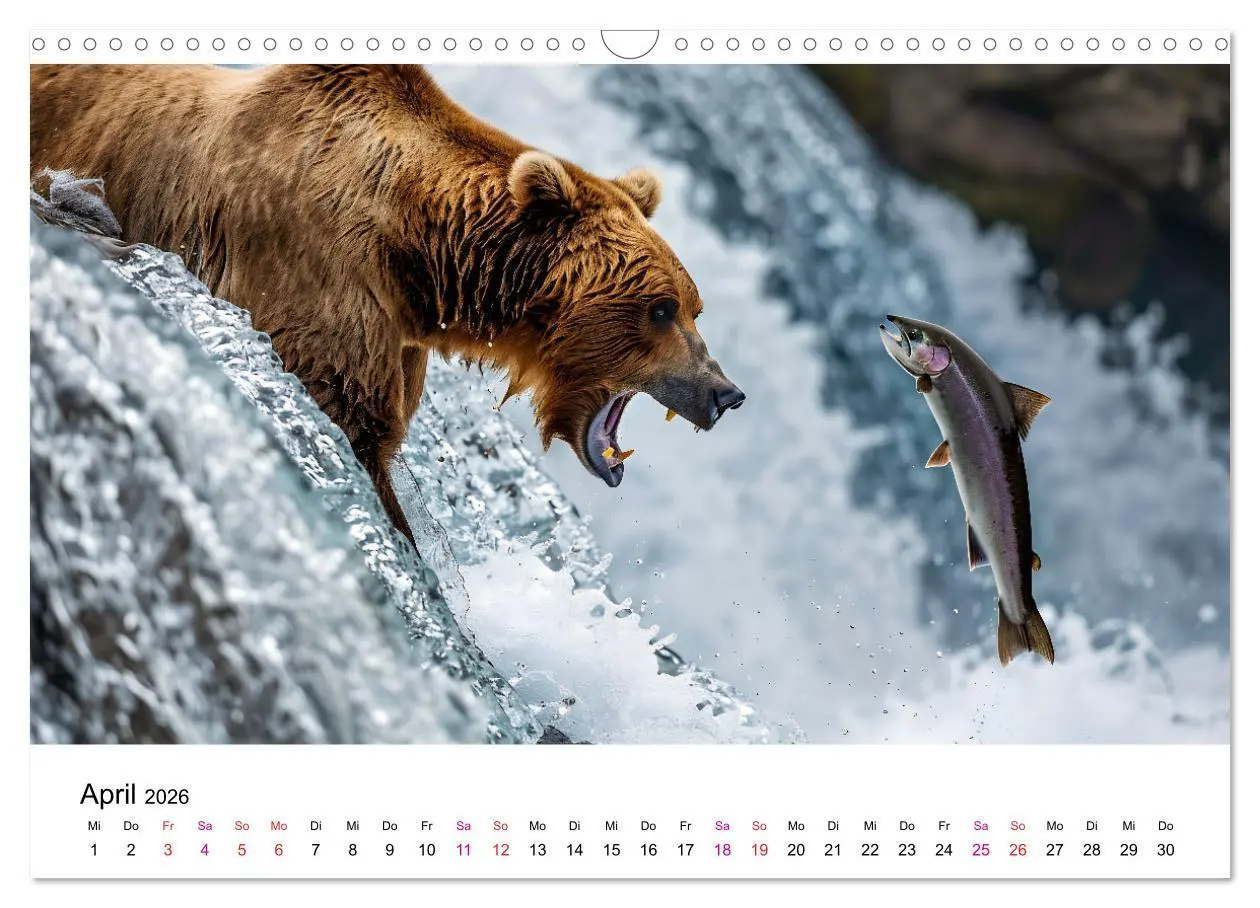 Bild: 9783457374429 | Bären - gefährlich nett (Wandkalender 2026 DIN A3 quer), CALVENDO...
