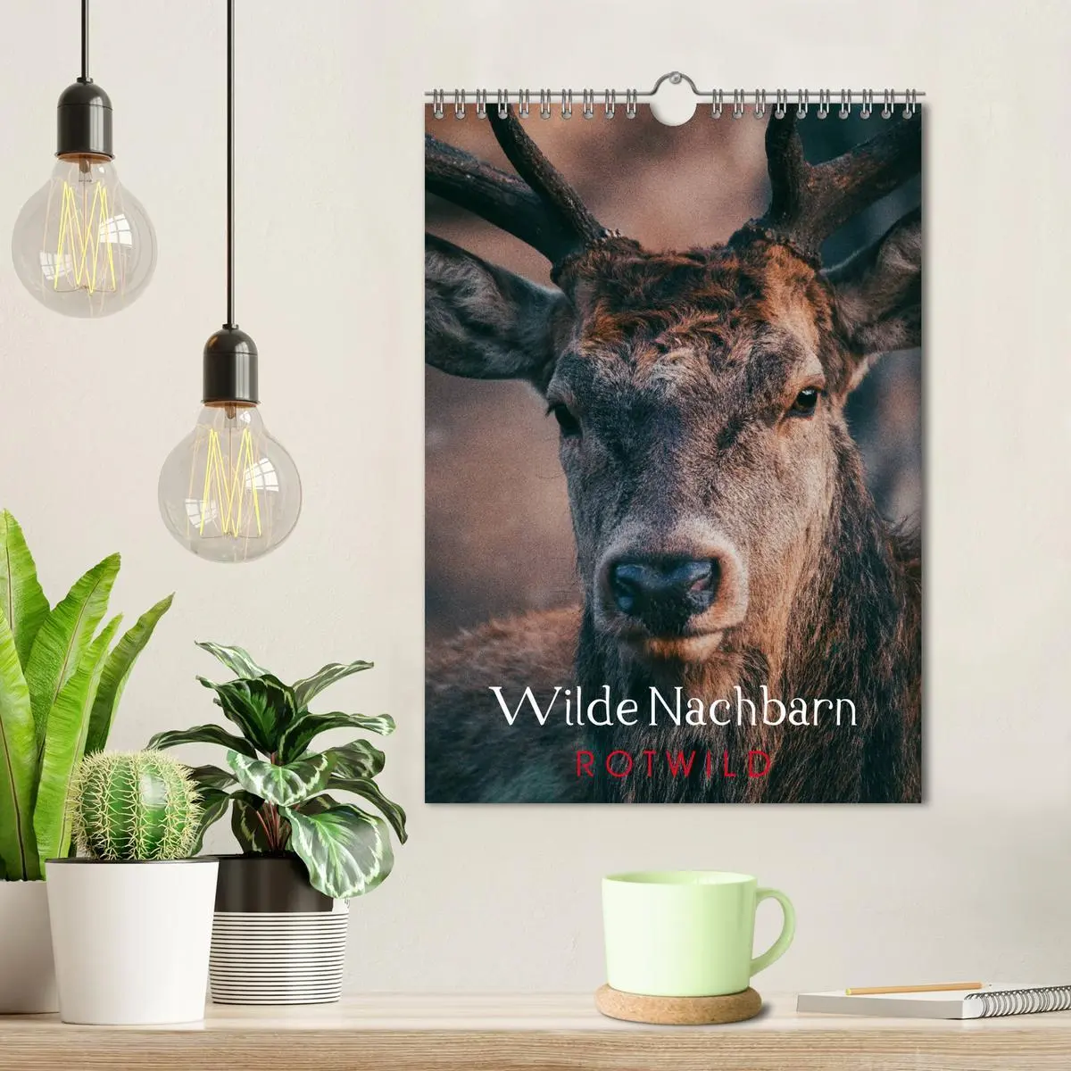 Bild: 9783516394429 | Wilde Nachbarn: Rotwild (Wandkalender 2026 DIN A4 hoch), CALVENDO...
