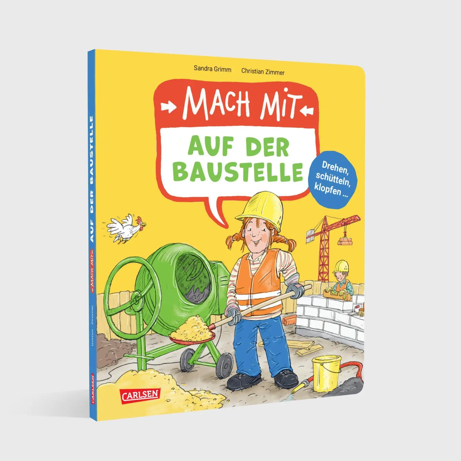 Bild: 9783551254429 | Mach mit - Auf der Baustelle | Sandra Grimm | Buch | 24 S. | Deutsch