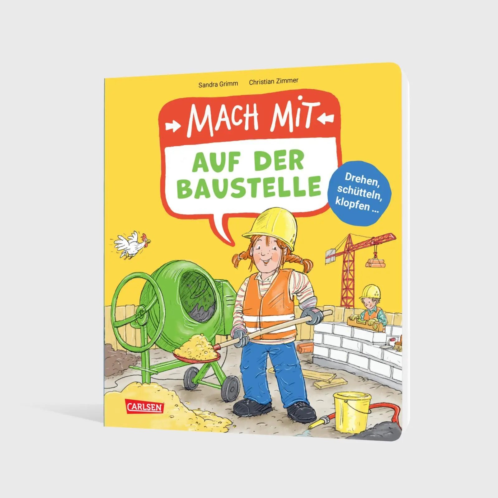 Bild: 9783551254429 | Mach mit - Auf der Baustelle | Sandra Grimm | Buch | 24 S. | Deutsch
