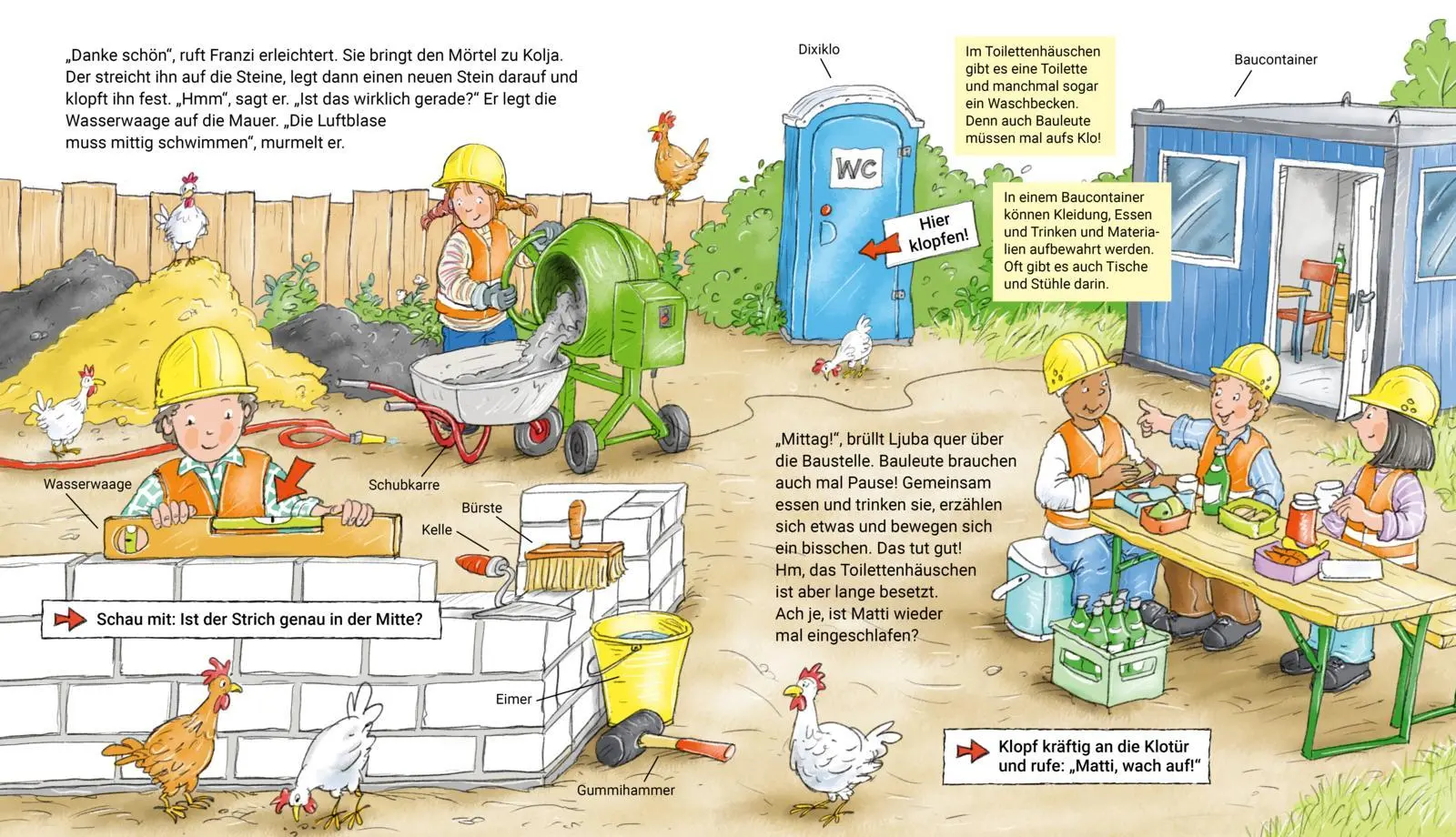 Bild: 9783551254429 | Mach mit - Auf der Baustelle | Sandra Grimm | Buch | 24 S. | Deutsch