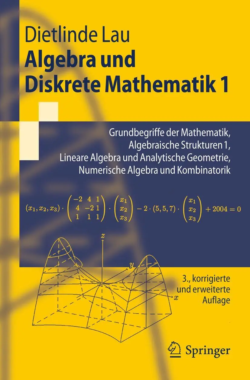 Cover: 9783642194429 | Algebra und Diskrete Mathematik 1 | Dietlinde Lau | Taschenbuch | xix