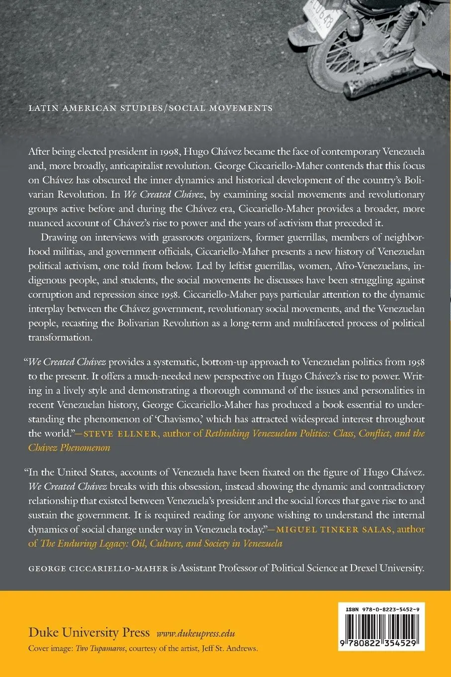 Rückseite: 9780822354529 | We Created Chávez | A People's History of the Venezuelan Revolution
