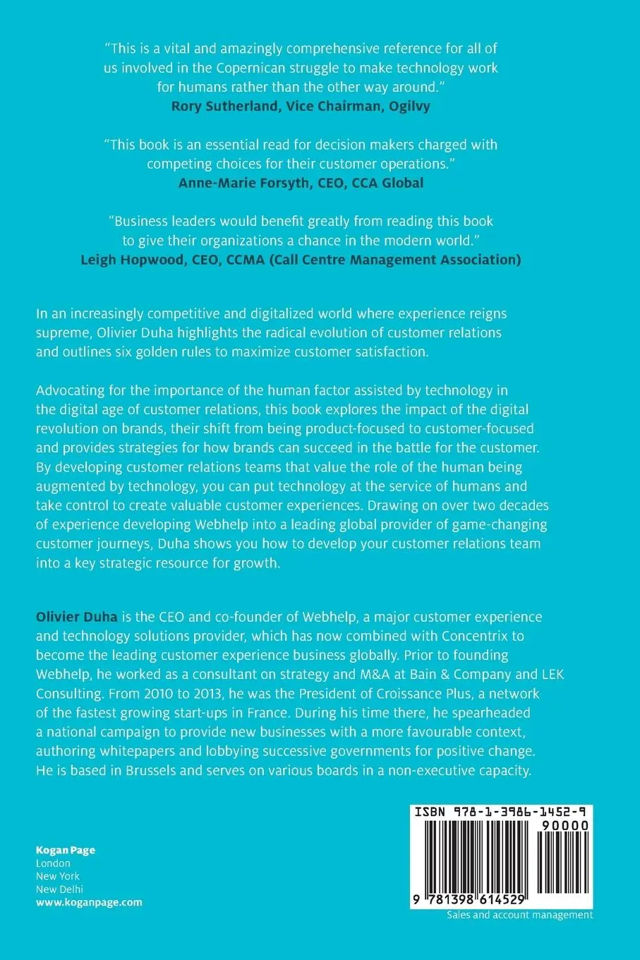 Rückseite: 9781398614529 | Think Human | The Customer Experience Revolution in the Digital Age