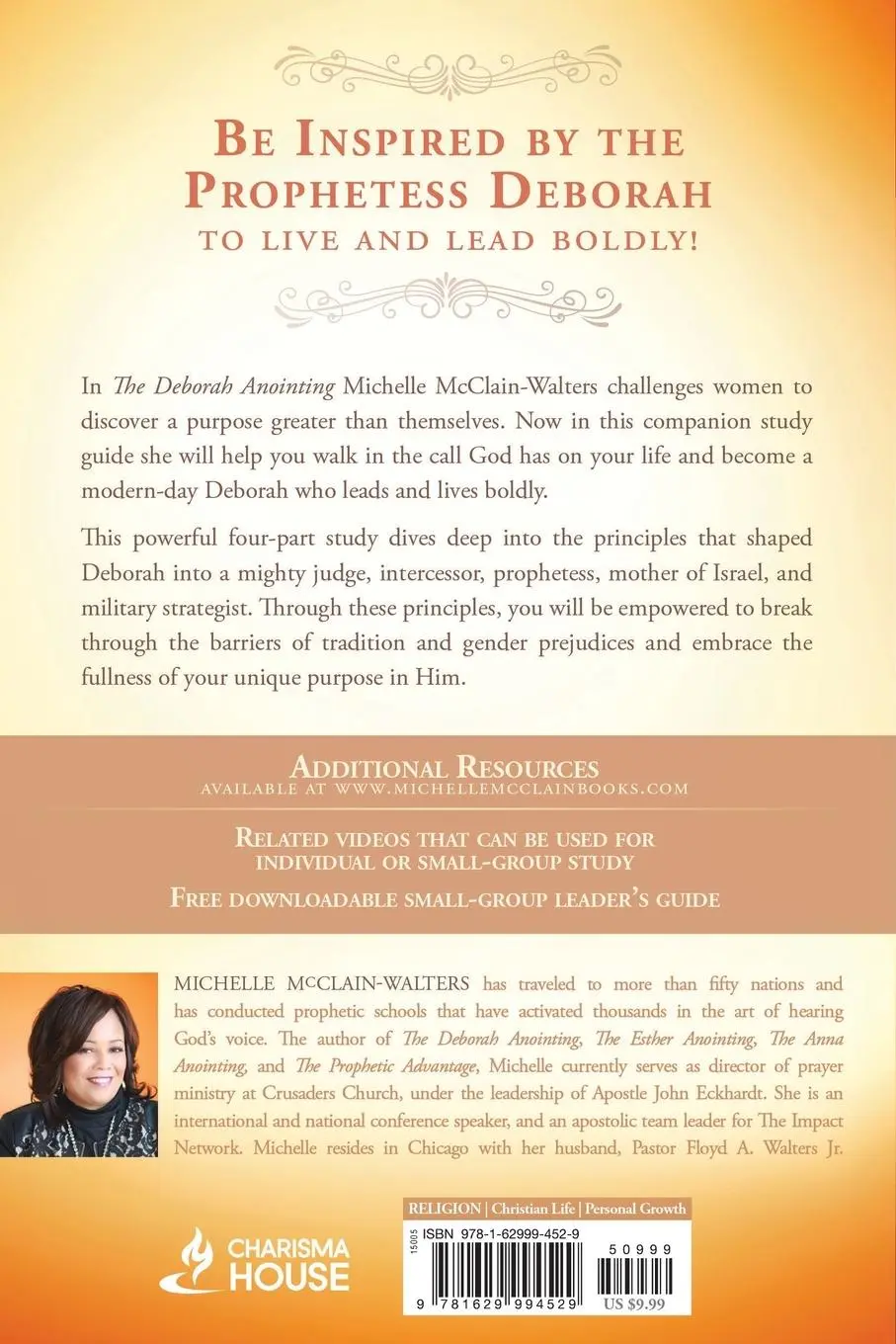 Rückseite: 9781629994529 | Deborah Anointing Study Guide | Michelle Mcclain-Walters | Taschenbuch
