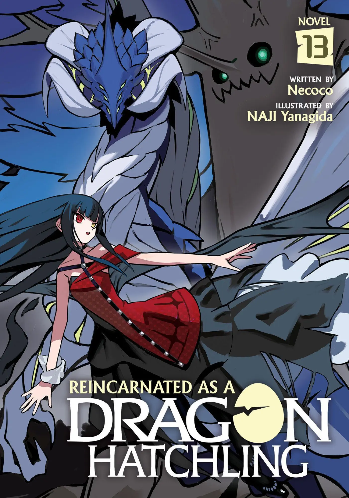 Cover: 9798897654529 | Reincarnated as a Dragon Hatchling (Light Novel) Vol. 13 | Necoco