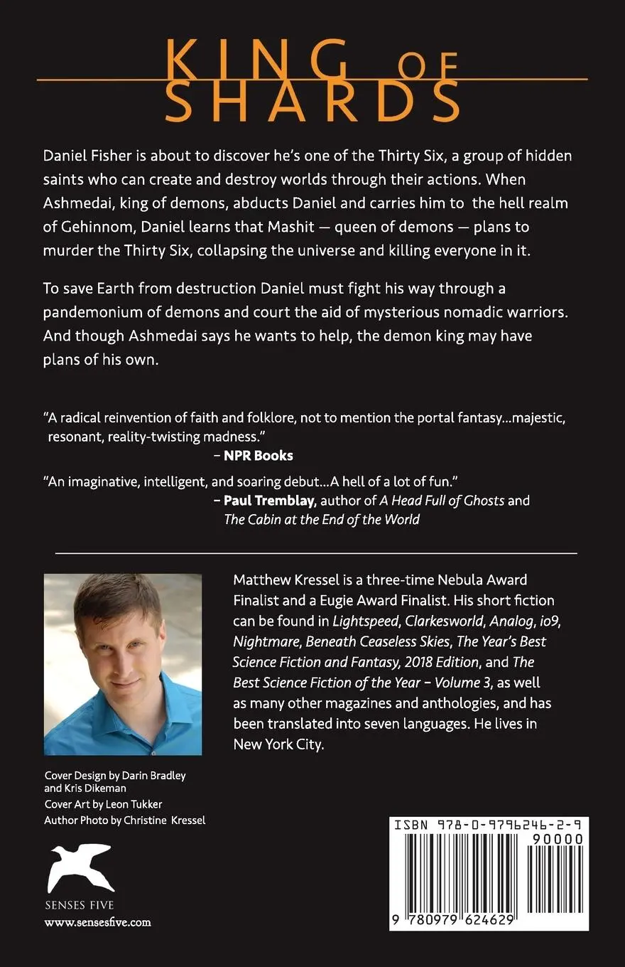 Rückseite: 9780979624629 | King of Shards | Book One of The Worldmender Trilogy | Matthew Kressel