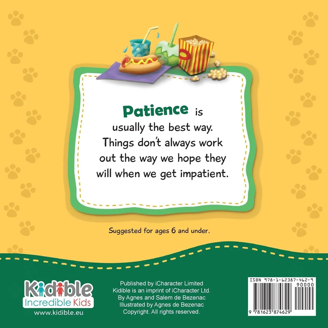 Rückseite: 9781623874629 | Tiny Thoughts on Patience | Learning to wait patiently | Taschenbuch