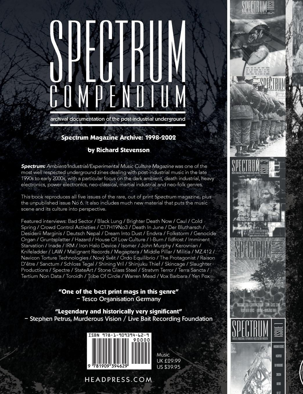 Rückseite: 9781909394629 | Spectrum Compendium | Richard Stevenson | Taschenbuch | Englisch
