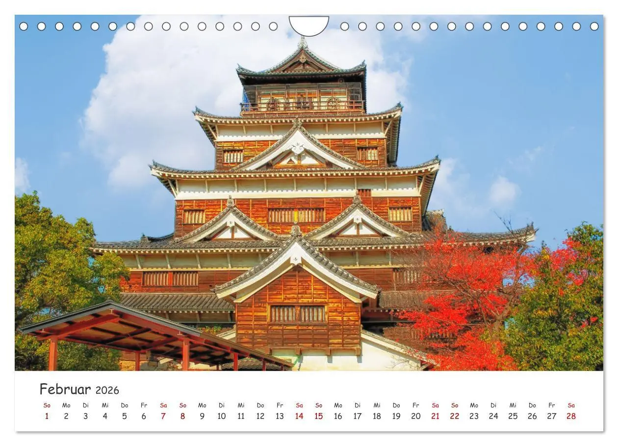 Bild: 9783457284629 | Japanische Tempel und Schreine (Wandkalender 2026 DIN A4 quer),...