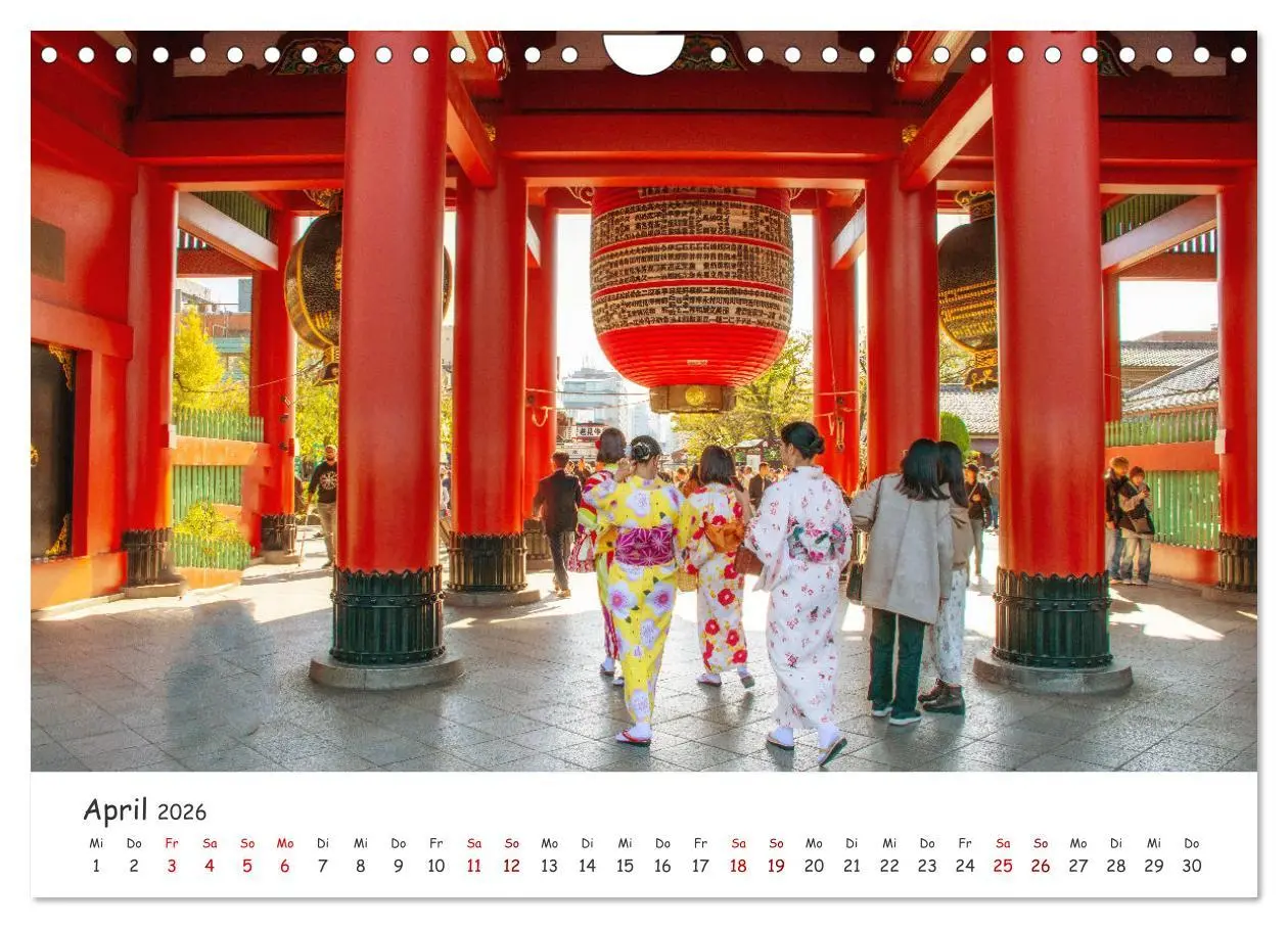 Bild: 9783457284629 | Japanische Tempel und Schreine (Wandkalender 2026 DIN A4 quer),...