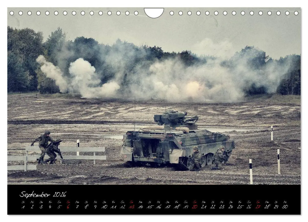 Bild: 9783516204629 | Schützenpanzer Marder (Wandkalender 2026 DIN A4 quer), CALVENDO...