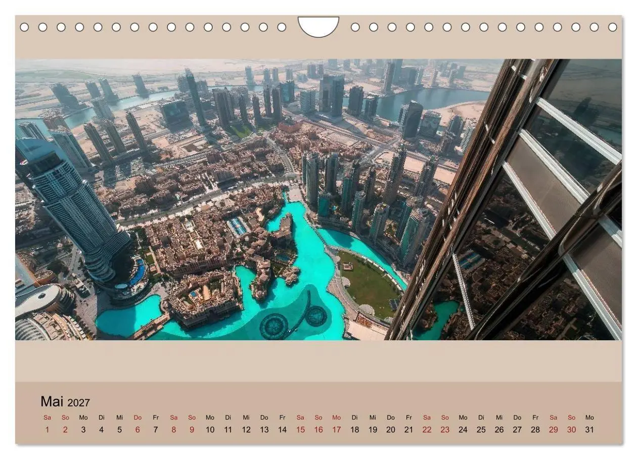 Bild: 9783569914629 | Impressions of Dubai 2027 (Wandkalender 2027 DIN A4 quer), CALVENDO...