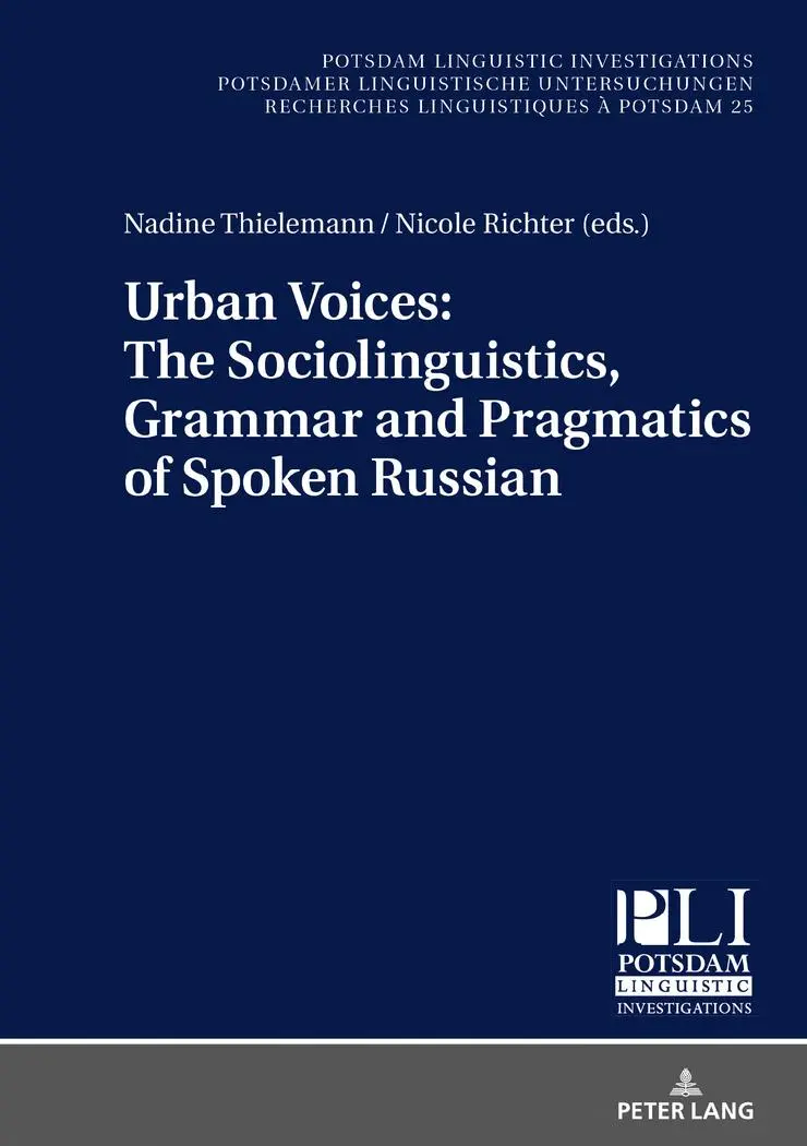 Cover: 9783631664629 | Urban Voices: The Sociolinguistics, Grammar and Pragmatics of...