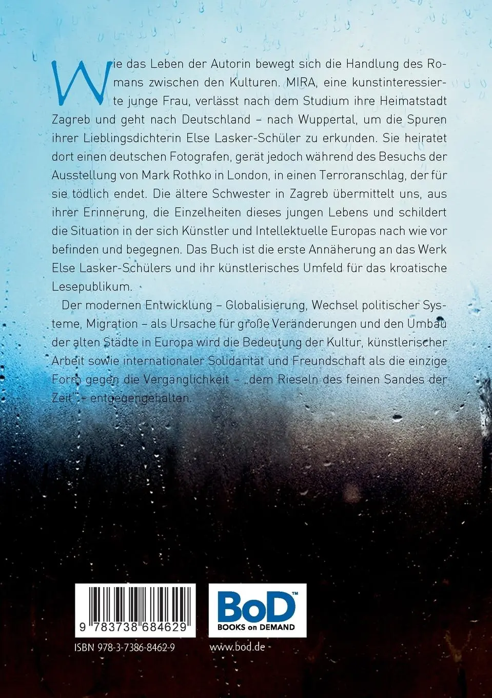 Rückseite: 9783738684629 | Die Schwester, wie hinter Glas | Irena Vrkljan | Taschenbuch | 104 S.